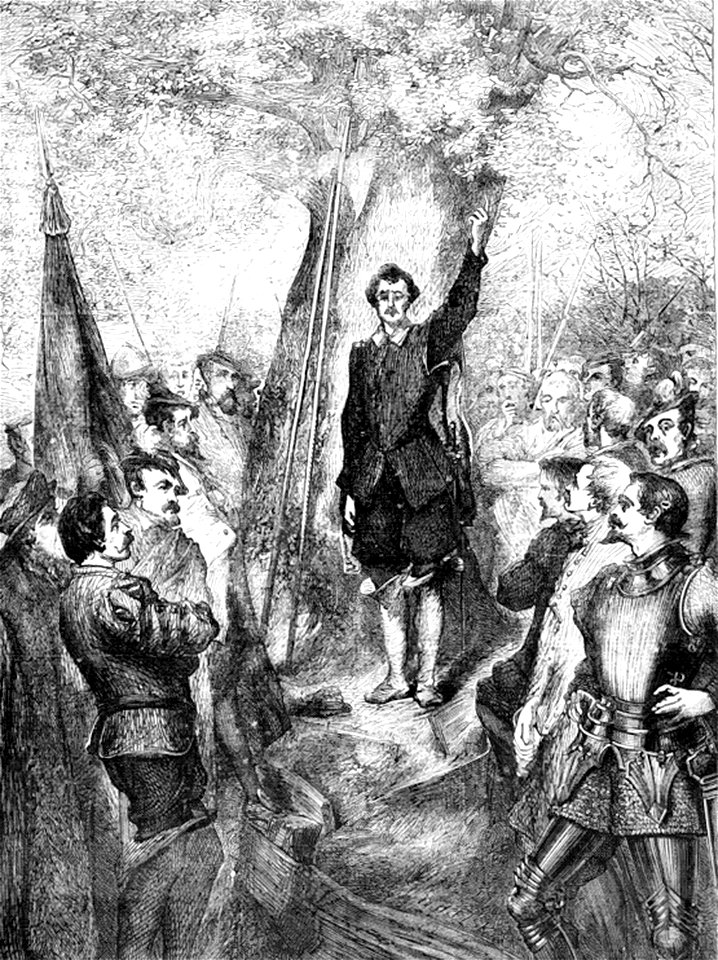 P319 An Assembly in Ket's Camp. (See page 321.)