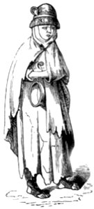 P612c A Beggar during time of Henry VIII