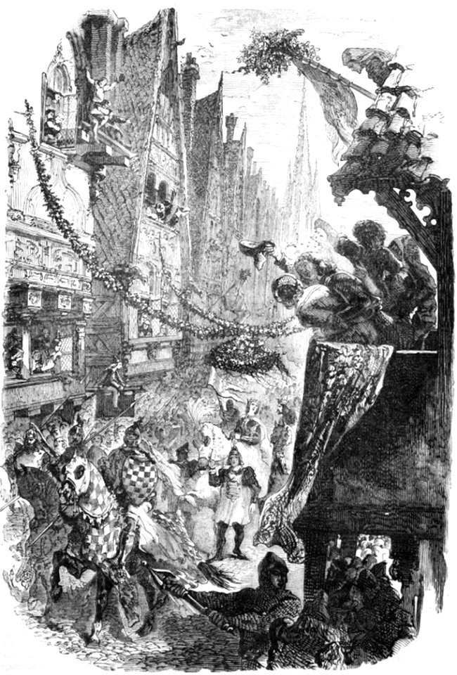 P361-Reception of Philippa of Hainault at London
