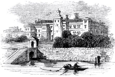 P318 Old Somerset House, Residence of the Protector in Reign of Edward VI