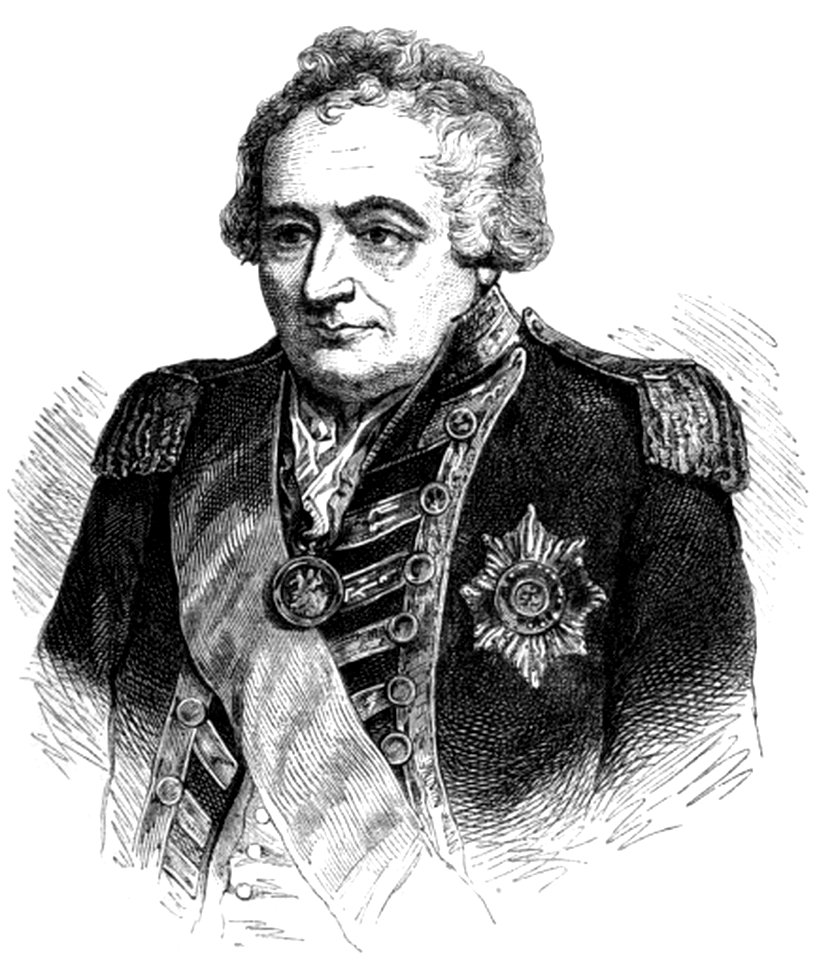 P289 ADMIRAL SIR JOHN JERVIS. FROM AN AUTHENTIC PORTRAIT