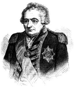 P289 ADMIRAL SIR JOHN JERVIS. FROM AN AUTHENTIC PORTRAIT
