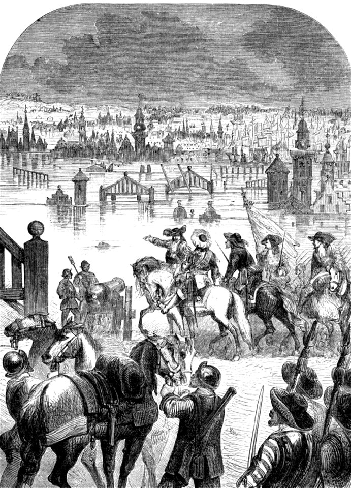 P463 Amsterdam Flooded--By Order of the Prince of Orange