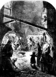 P211 Rejoicings in London on account of the Execution of Strafford