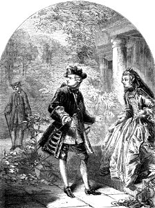 P43 The Princess Amelia Attempting a Reconcillation between George III. and Lord Bute