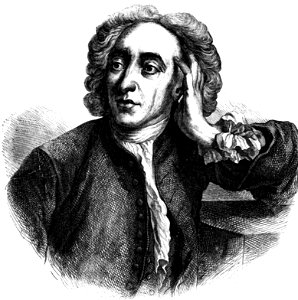 P595 Alexander Pope. From an authentic portrait