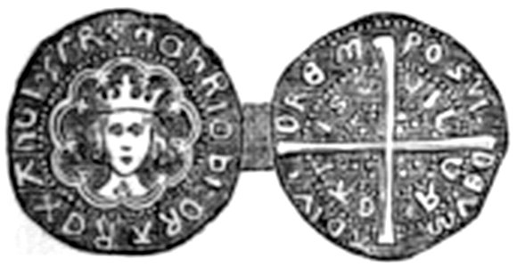 P65c Half-Groat of Henry V