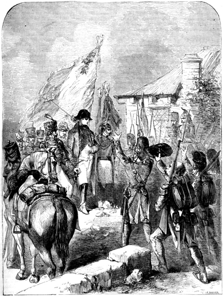 P493 BUONAPARTE'S RETURN FROM ELBA 1815