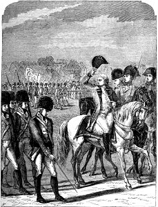 P235 REVIEW OF THE BRITISH VOLUNTEERS BY GEORGE III