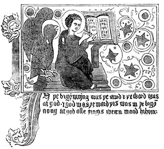 P455-Fac-simile from Wycliffe Bible