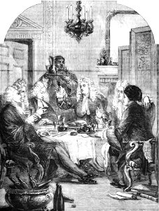P283 The Supper Party at St. John's, at Windsor