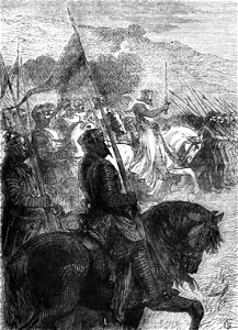 P181-Becket at the head of Seven Hundred Knights