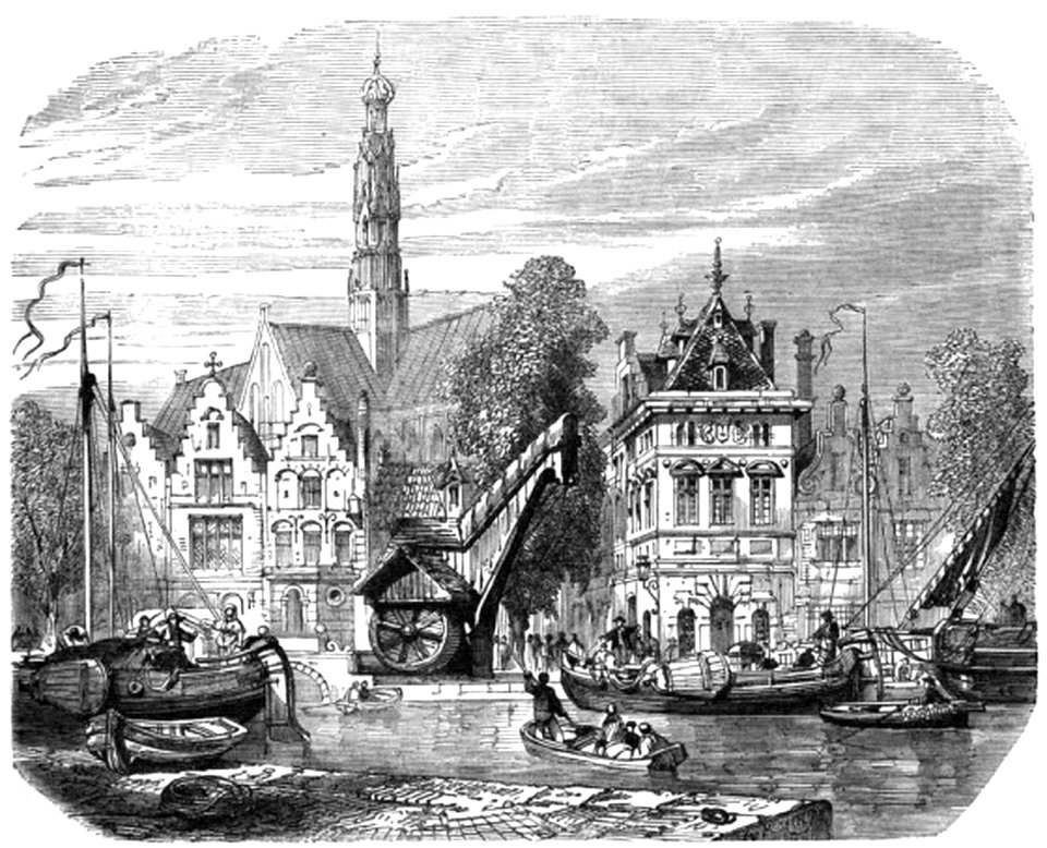 P385 CORN MARKET IN THE CITY OF HAARLEM