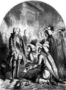 P175 North American Indians Presented at the English Court