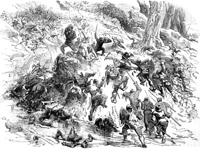 P187-Defeat of the English by the Welsh at Berwin
