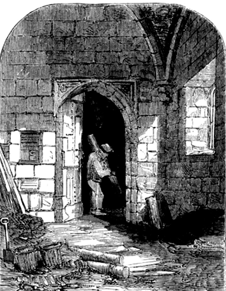 P30 Cellars under the Parliment House, in the time of James I
