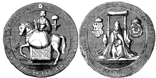 P358a Great Seal of Queen Mary
