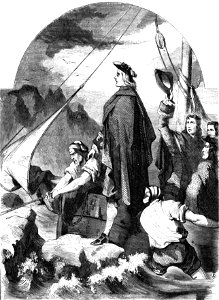 P331 Landing of the Chevalier De St. George in Scotland
