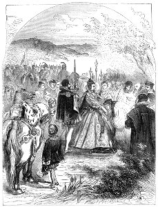 P391 Queen Elizabeth acknowledged by the Bishops-tbr