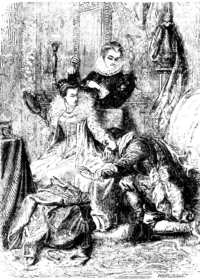 P558 The Reconciliation between Queen Elizabeth and the Earl of Essex