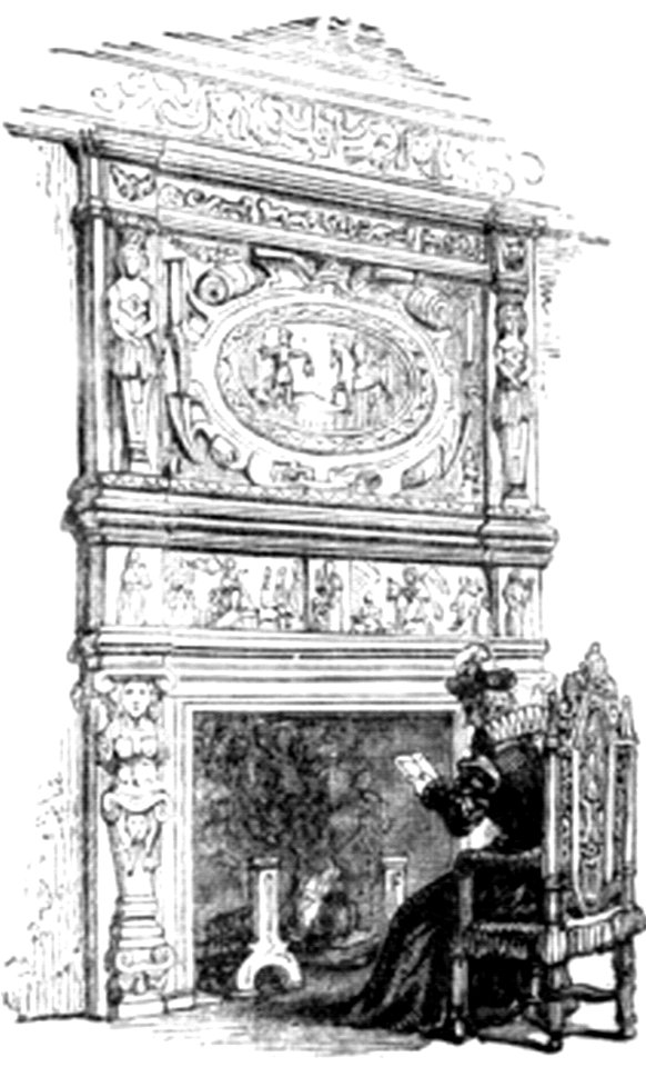 P58b-Fireplace at Chariton House-Kent