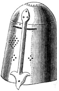 P478-Tilting Helment found at Lynn. Thirteenth Century