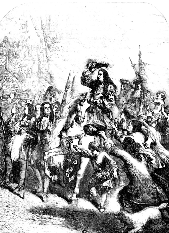 P553 William of Orange entering Exeter