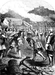 P367 Landing of Charles II. at Dover