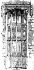 P56-Window of Crosby Hall, London