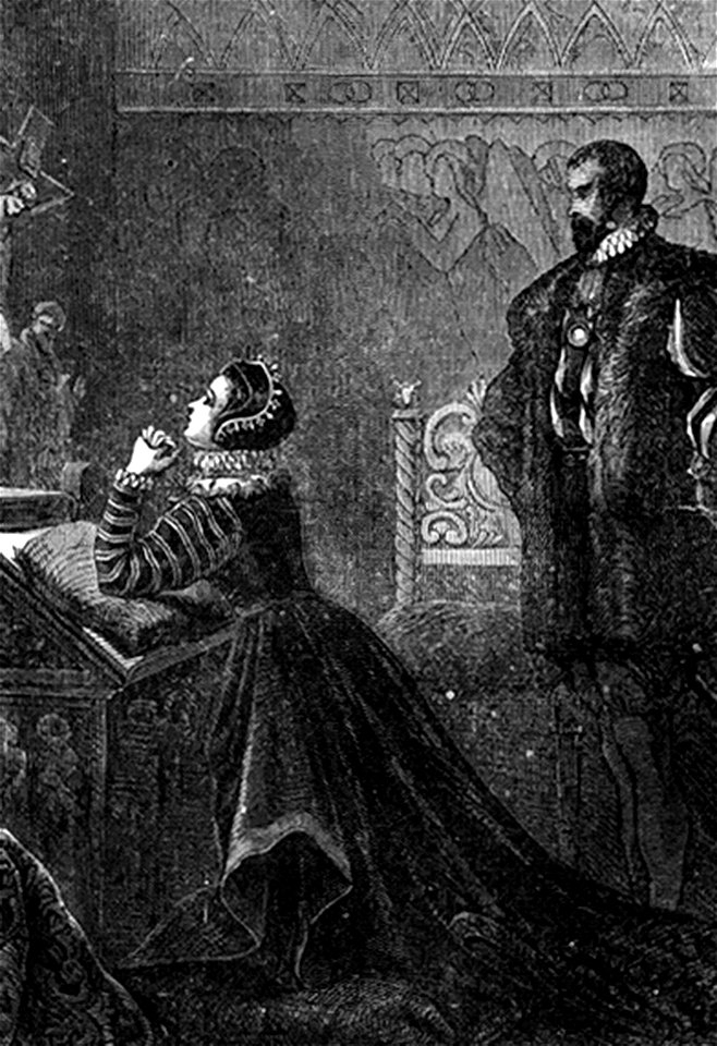 P360 Queen Mary in her private Oratory