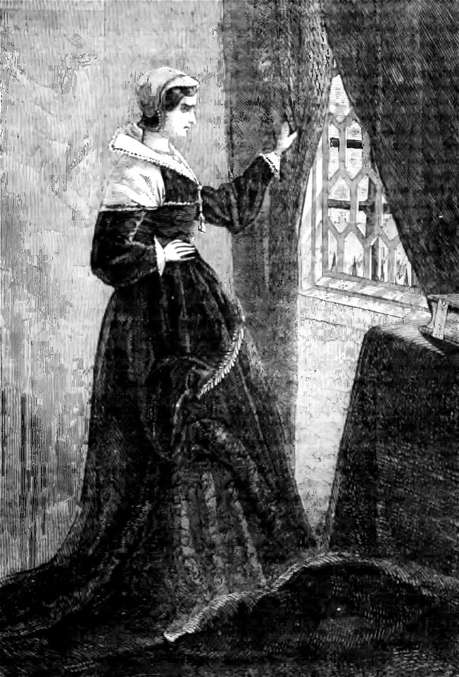 P363 Lady Jane Grey watching the Execution of her Husband