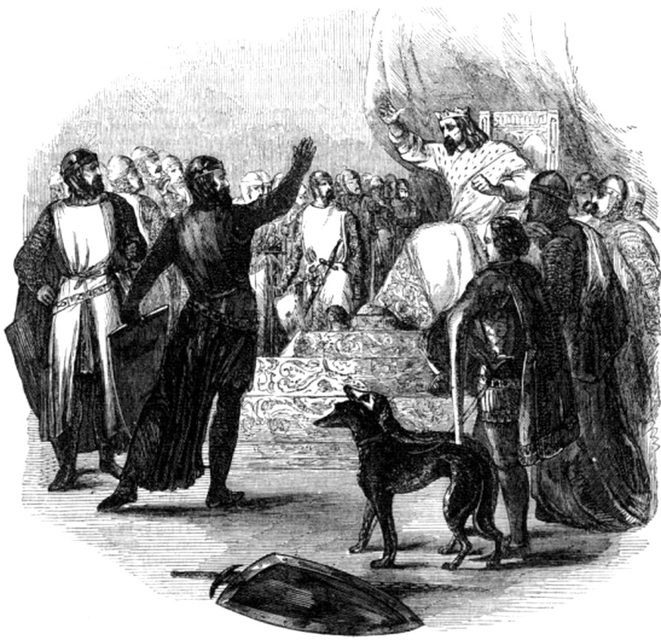 P325-Quarrel between Edward I and Earrls of Norfolk and Hereford