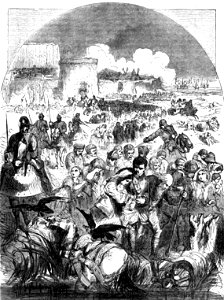 P385 Siege of Calais-Departure of the Citisens