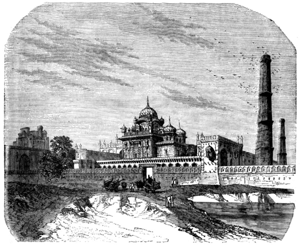 P505 THE TOMB OF RUNJEET SINGH, AT LAHORE