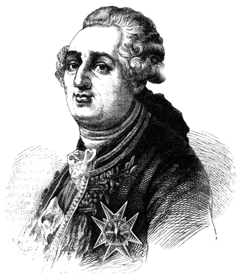 P498 LOUIS XVI. FROM AN AUTHENTIC PORTRAIT