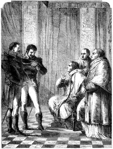 P379 POPE PIUS VII. ARRESTED BY THE ORDER OF NAPOLEON BUONAPARTE 1809