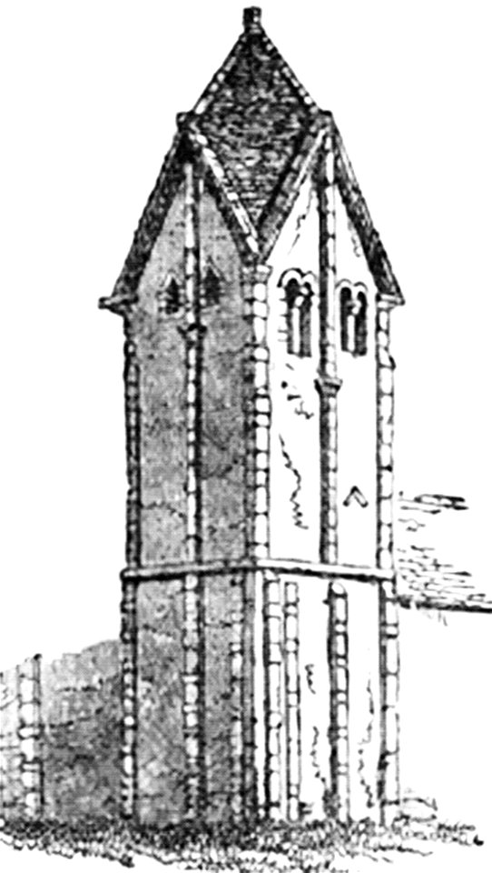 P71a-Tower of Sompting Church-Sussex