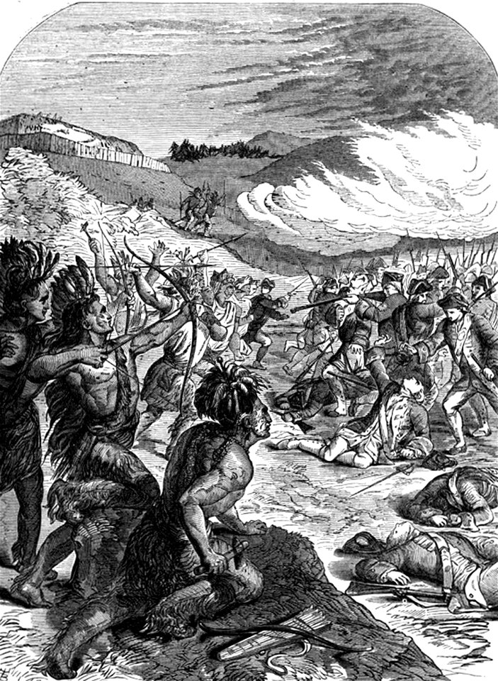 P553 Death of Braddock