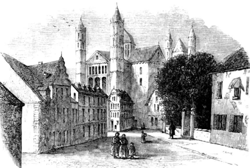 P474 View in the City of Worms