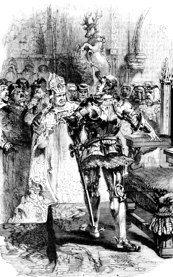P601-Richard Duke of York claiming the Crown
