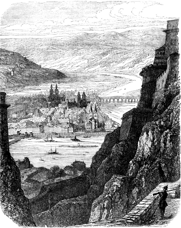 P589 VIEW OF COBLENTZ