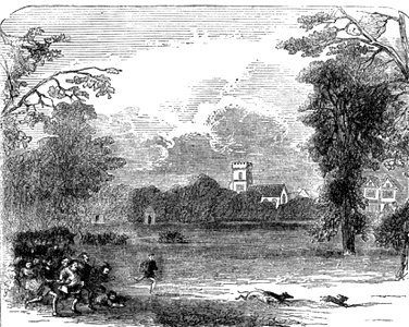 P623 Hunting the Hare in St. Giles's Fields in the days of Queen Mary