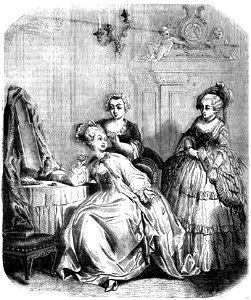 P492 The Boudour of a Parisian Lady in the Last Century