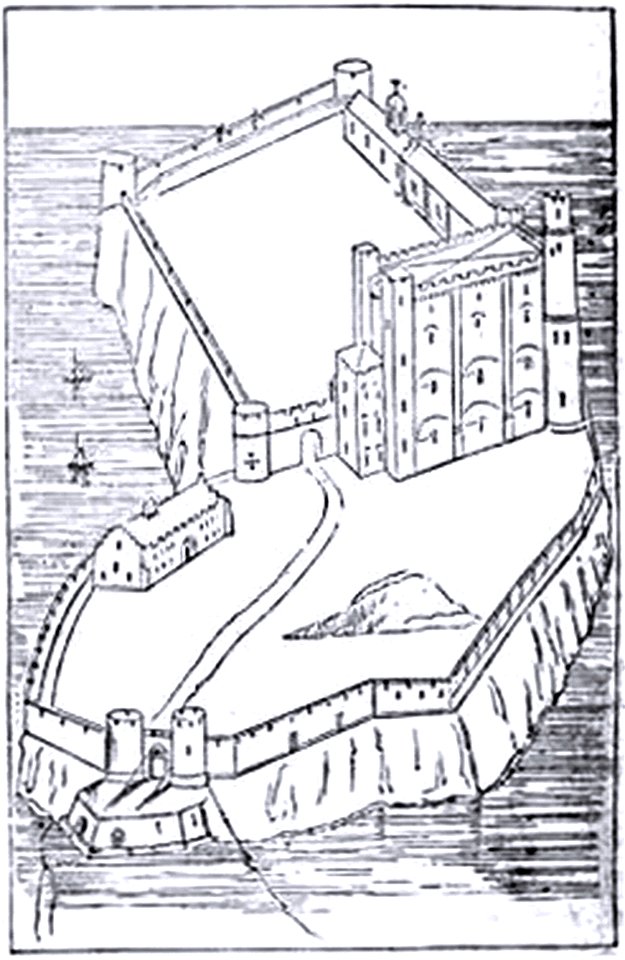 P98-Plan of a Norman Castle