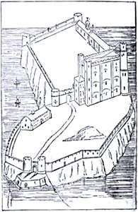 P98-Plan of a Norman Castle