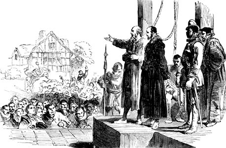 P499 Execution of Two Brownists. (See page 493.)