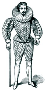 P615a A Courtier of Queen Bess's Time