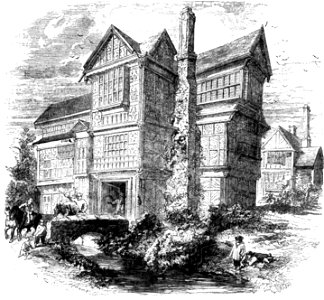 P619 The Hall of an old English squire