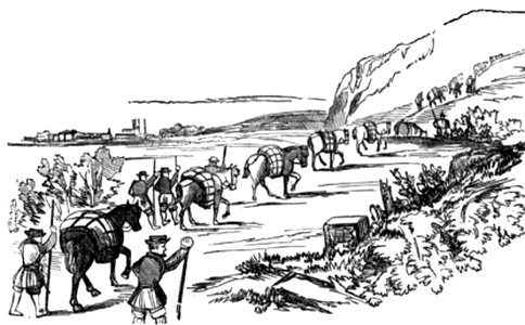 P621a Pack Horses of the Tutor period