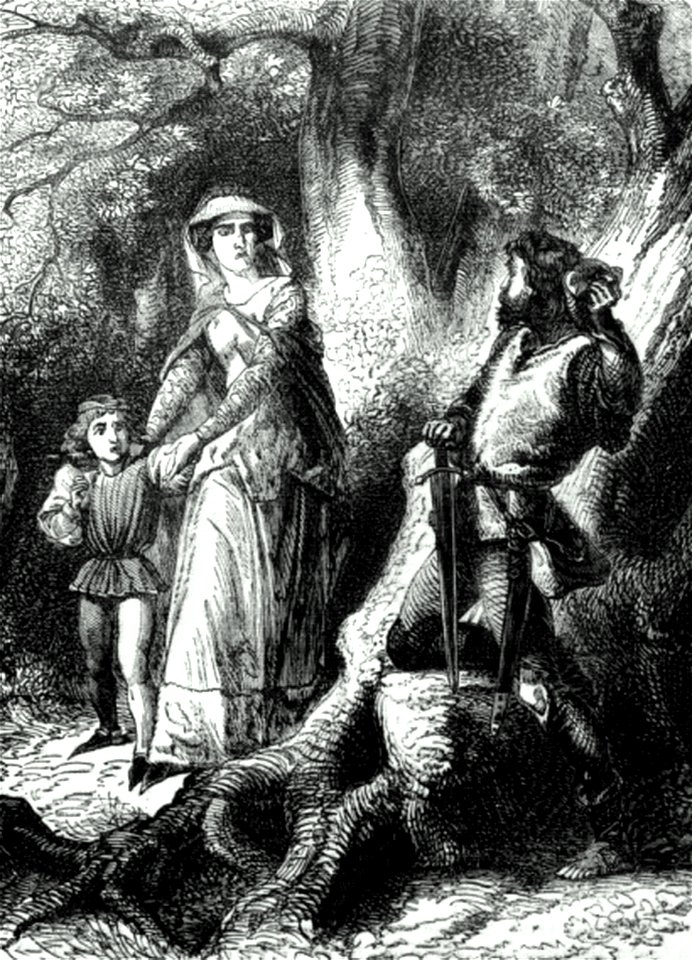 P607-Queen Margaret and the Robber of Hexham